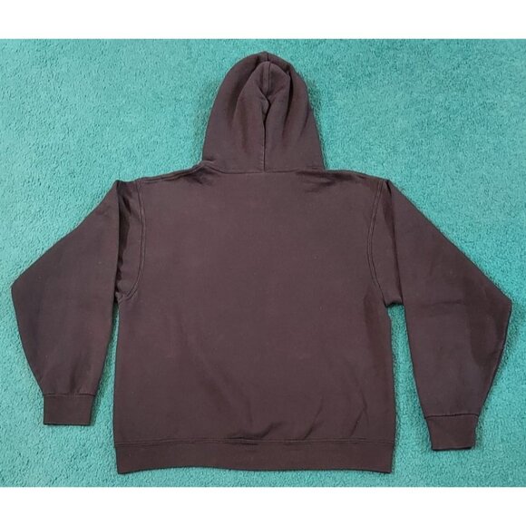 Vintage Jerzees Fresno State Bulldogs Graphic Sweatshirt Hoodie Black Medium - Picture 6 of 6